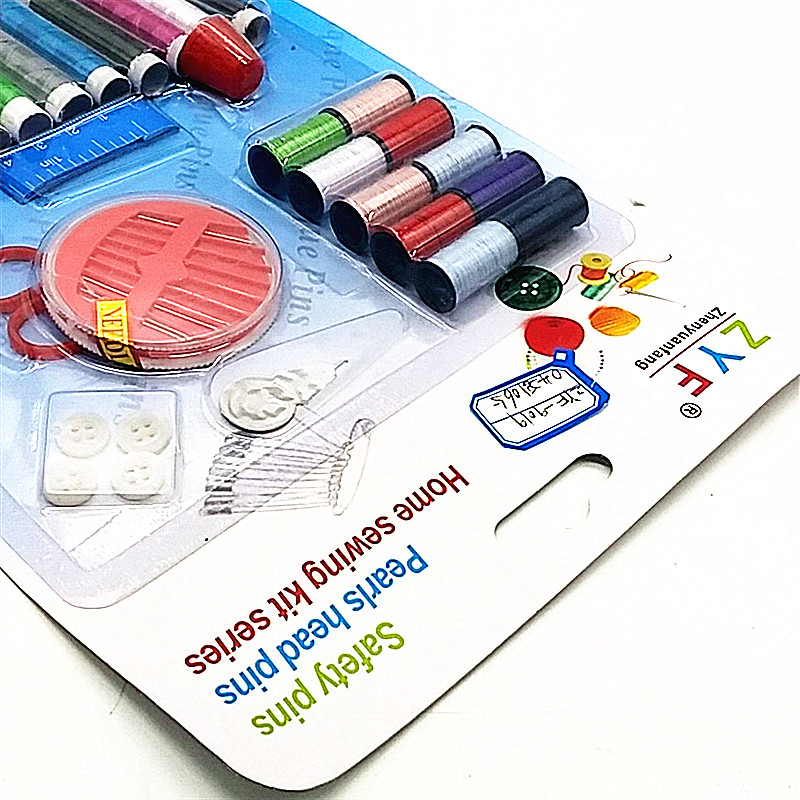 Sunshine Department Store Sewing Kit, Home Sewing Kit, Travel Sewing Kit, Small Scissors, Needle Threading Tool details Picture