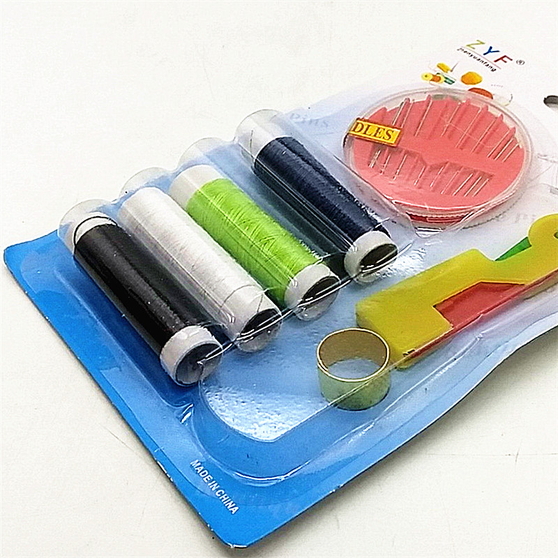 Sunshine Department Store Sewing Kit, Home Sewing and mending Kit, Travel Sewing Kit + Threading machine Specification image