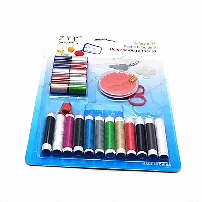 Sunshine Department Store Sewing Kit, Home Sewing Kit, Travel Sewing Kit, Small Scissors, Needle Threading Tool