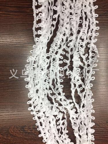 Black and white nylon elastic button straps are in stock and sold directly by the manufacturer Specification image