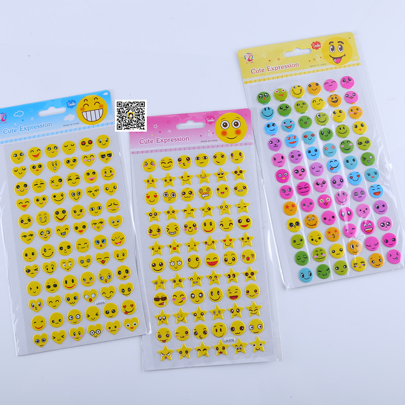 贴纸/新款自带粘胶/创意贴纸产品图