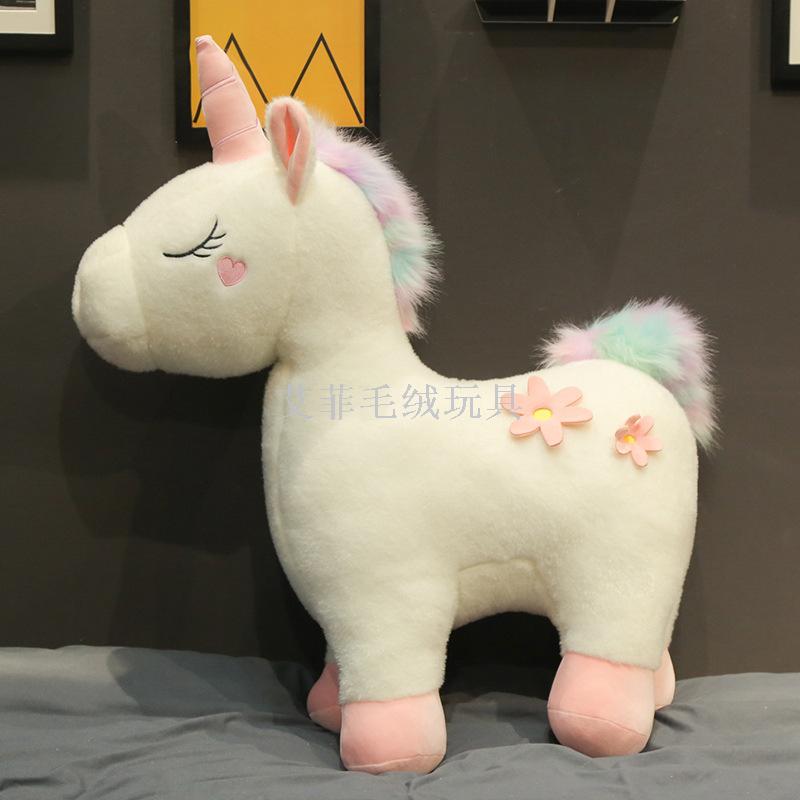 Nuevo ins influencer soñador ángel unicornio bondadoso doncella corazón almohada muñeca peluche regalo Specification image