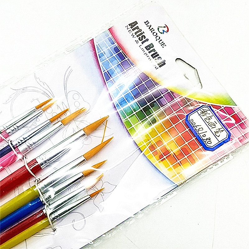 Sunshine Department Store Single oil Painting brush, Water, Acrylic painting paint pen, color painting pen and brush arrangement set details Picture