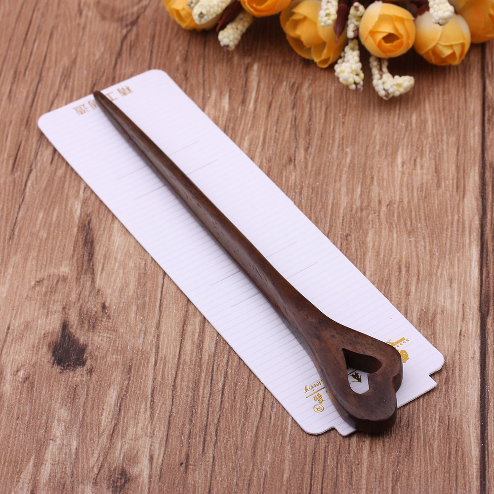 10-yuan store accessories: Wooden hairpins, hair curls, wooden hairpins, simple ancient style, girl ethnic style, wooden hairpins, extra-long hairpins