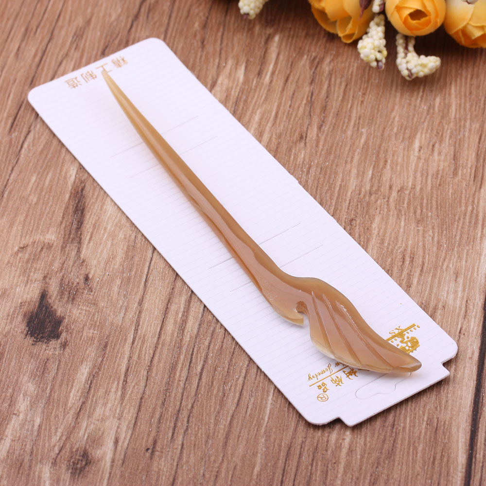 10-yuan accessories: ox horn hairpin, coiled hair accessories, classical hairpin, yak horn hairpin, ox horn headwear