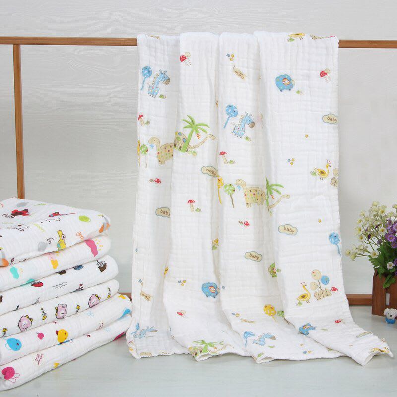 Baby bath towels, gauze, baby bath towels, newborn towels, children's blankets, super soft and highly absorbent Application Scenario