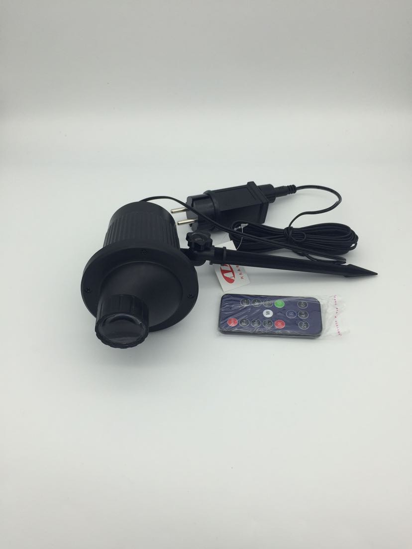 Color 3D animation lights with remote control cartoon pattern lights