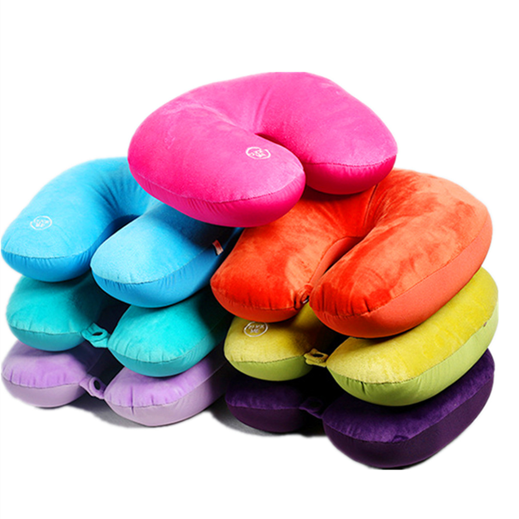 Direct sales from the manufacturer of multi-functional massage travel pillow, foam particle U-shaped pillow, cervical spine and waist cushion pillow details Picture