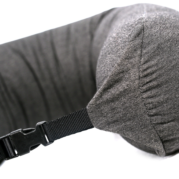 Wholesale of new Korean plain travel pillow foam particle Muji U-shaped pillow of the same quality and color for cervical vertebrae Application Scenario