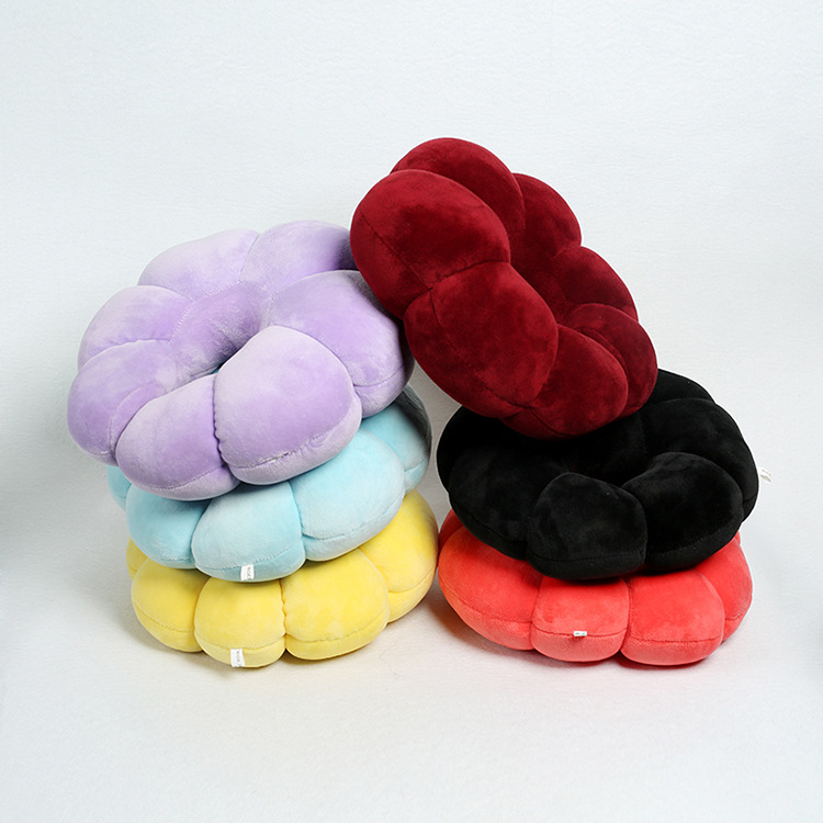 Car neck pillow, student neck pillow, comfortable colored neck pillow, foam particle neck protection, relieve neck pressure wholesale details Picture
