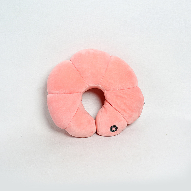 Wholesale factory direct sales and customization of elastic electric massage plum blossom neck pillow, multi-functional throw pillow, cervical neck pillow details Picture