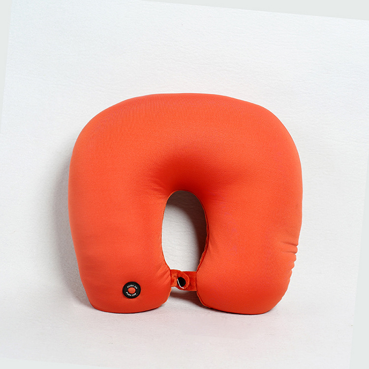 Direct sales from the manufacturer of multi-functional massage travel pillow, foam particle U-shaped pillow, cervical spine and waist cushion pillow