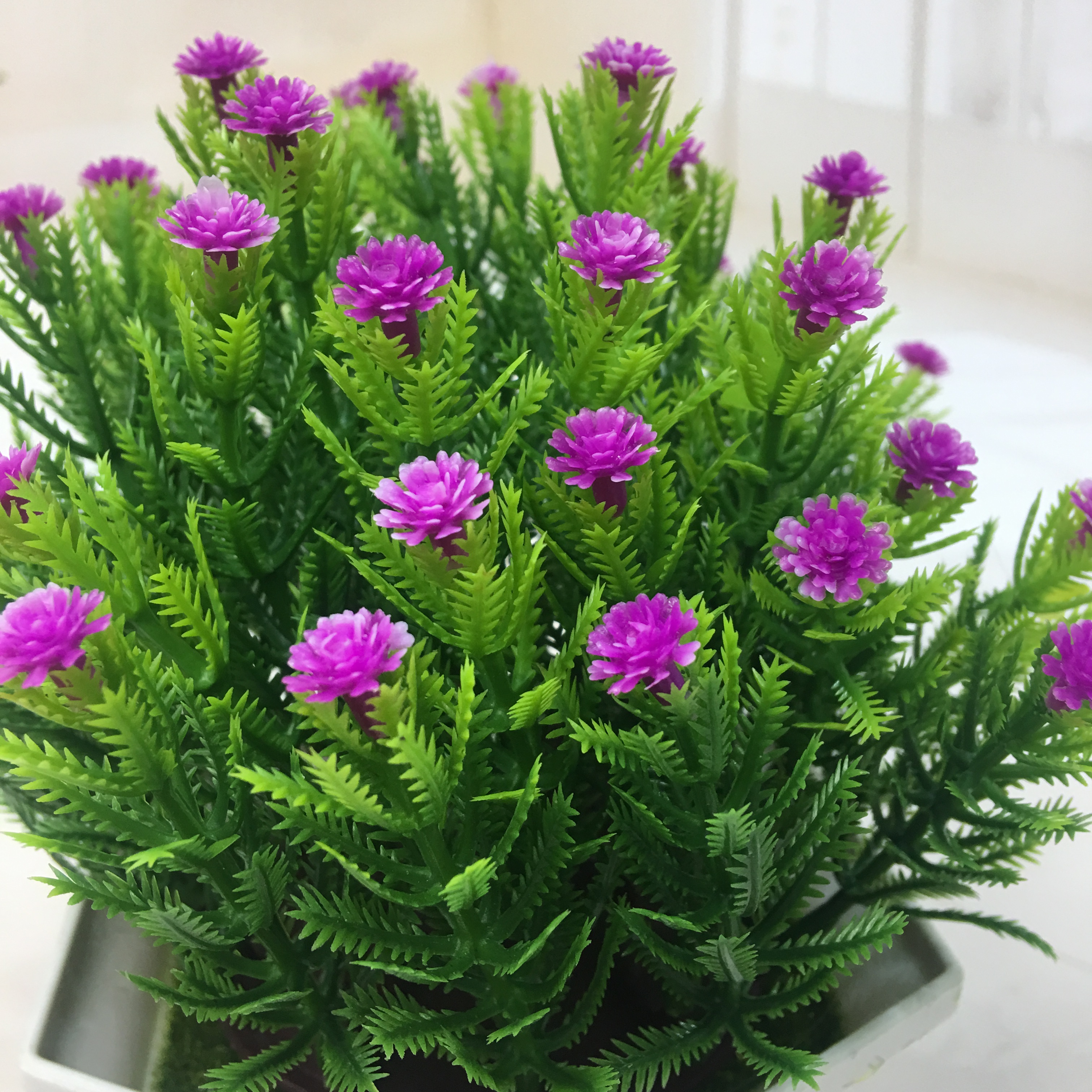 Mini artificial bonsai flowers, small potted plants, factory direct sales of artificial flower plants Specification image