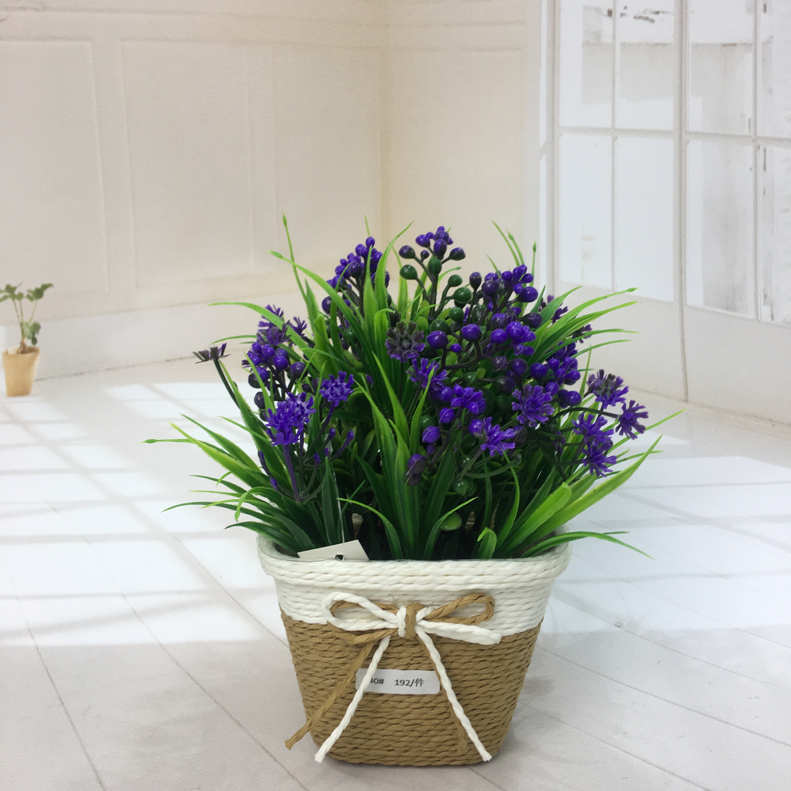 Mini artificial bonsai flowers, small potted plants, factory direct sales of artificial flower plants details Picture