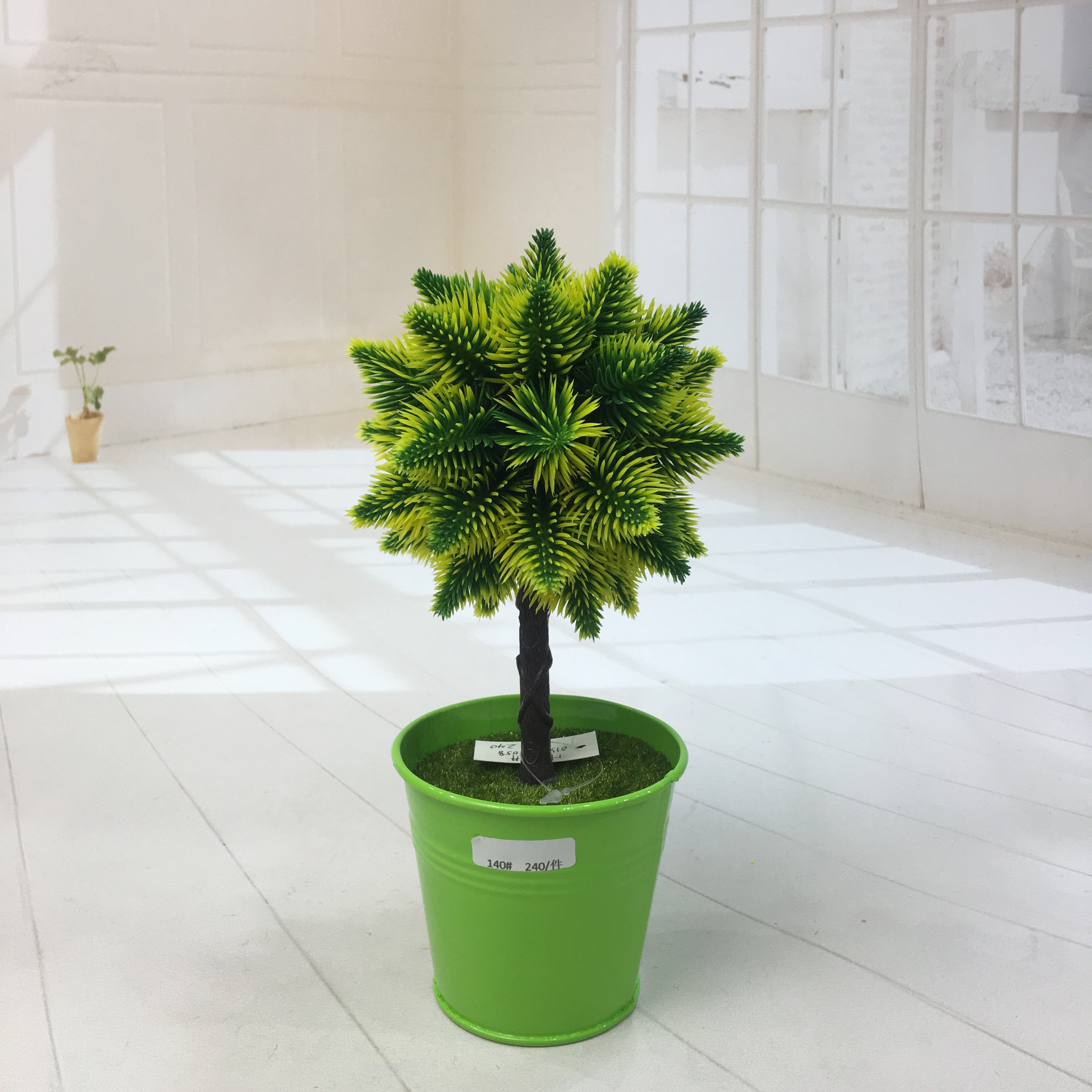 Mini artificial bonsai flowers, small potted plants, factory direct sales of artificial flower plants Application Scenario
