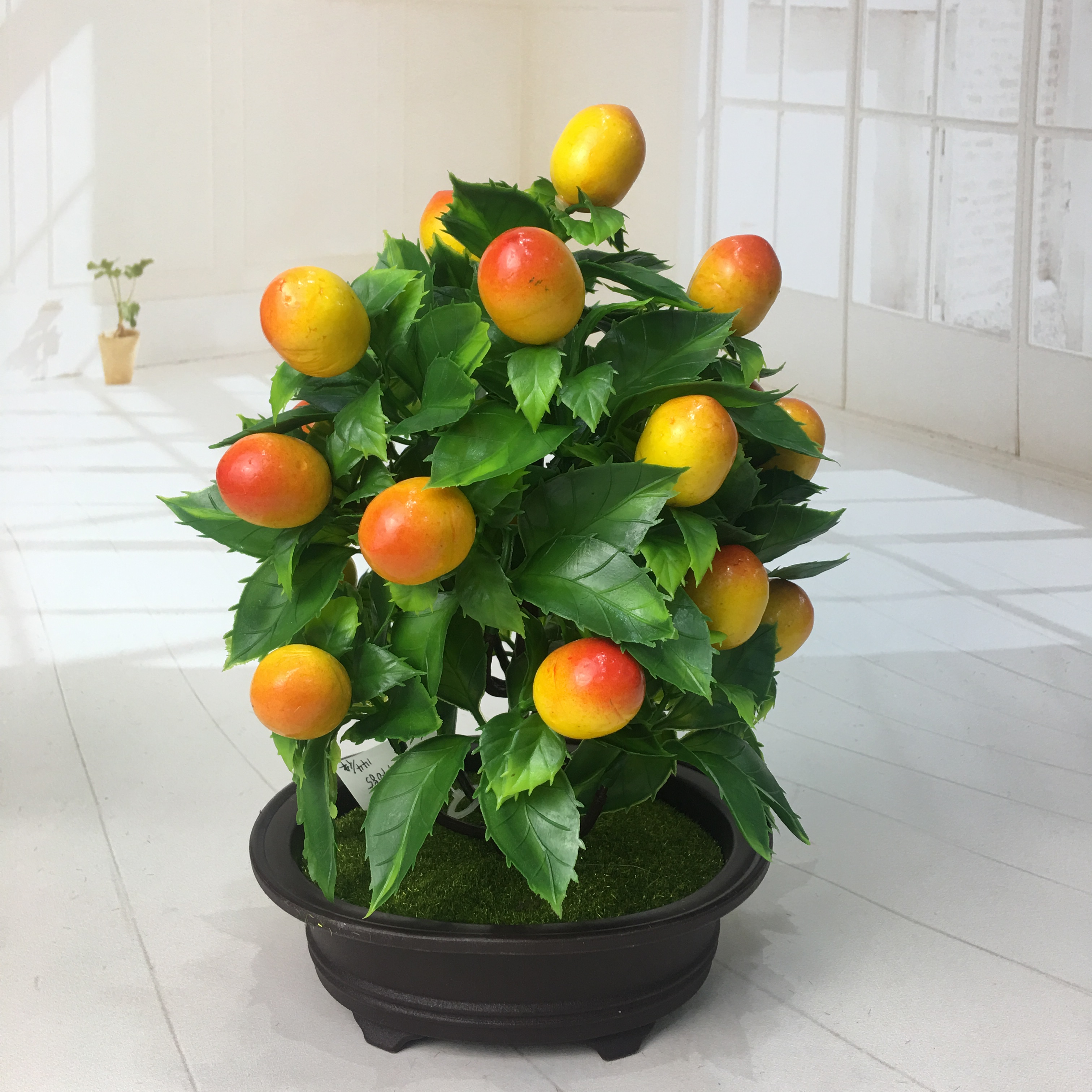 Mini artificial bonsai flowers, small potted plants, factory direct sales of artificial flower plants Application Scenario