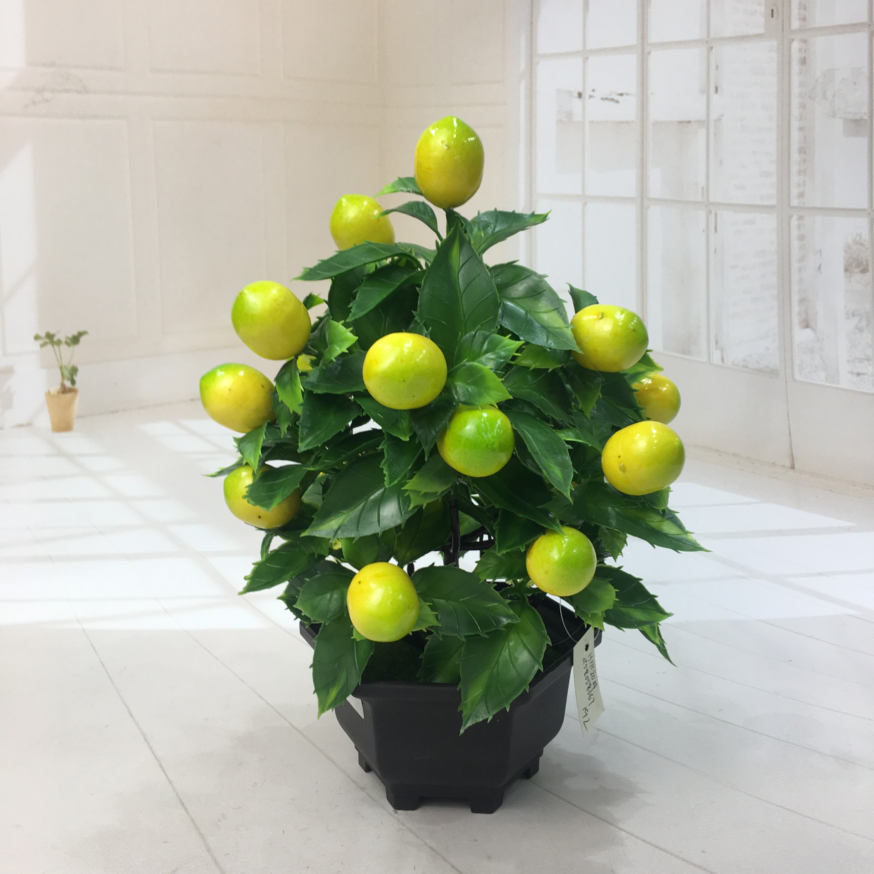 Mini artificial bonsai flowers, small potted plants, factory direct sales of artificial flower plants Specification image