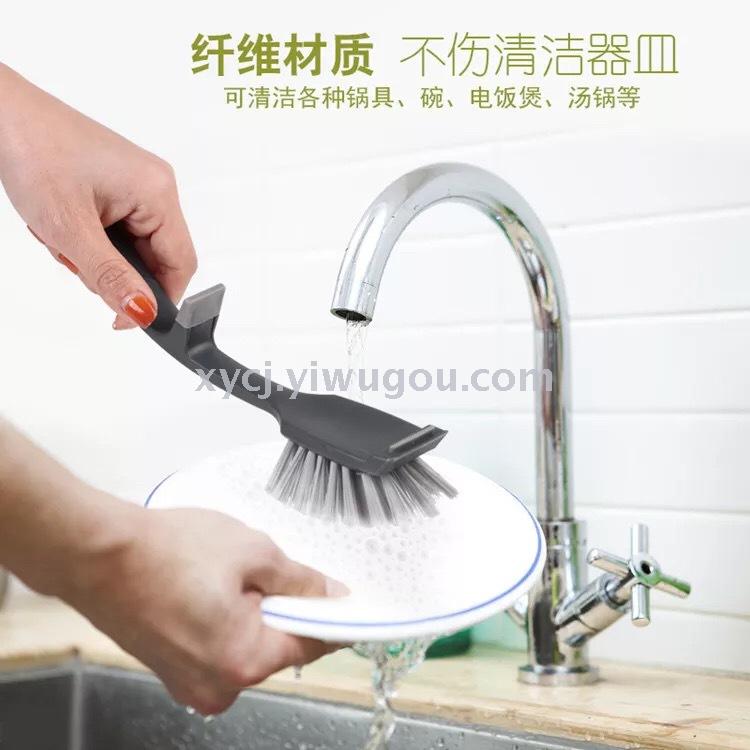 Multi-functional kitchen long-handled cleaning brush Specification image