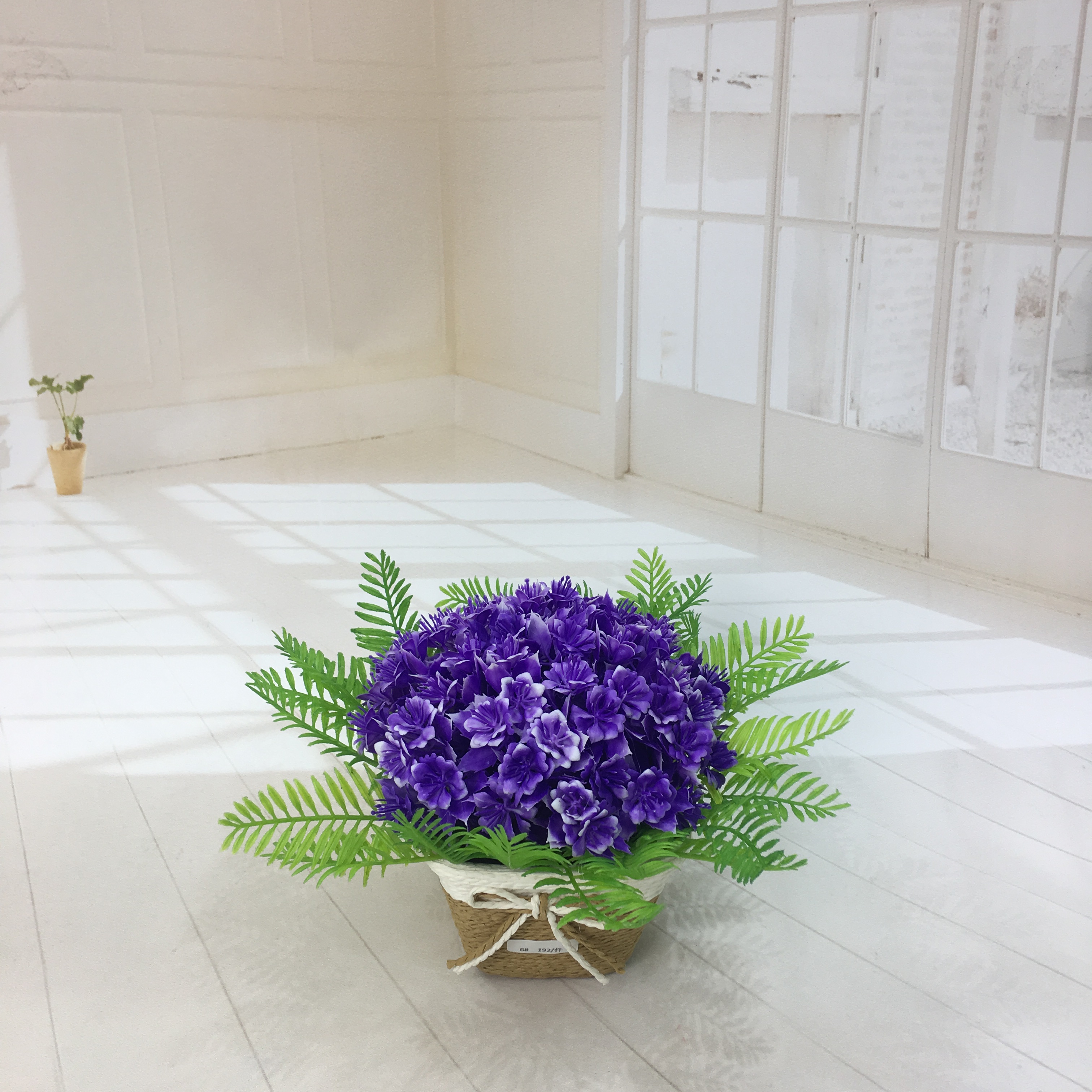 Mini artificial bonsai flowers, small potted plants, factory direct sales of artificial flower plants details Picture