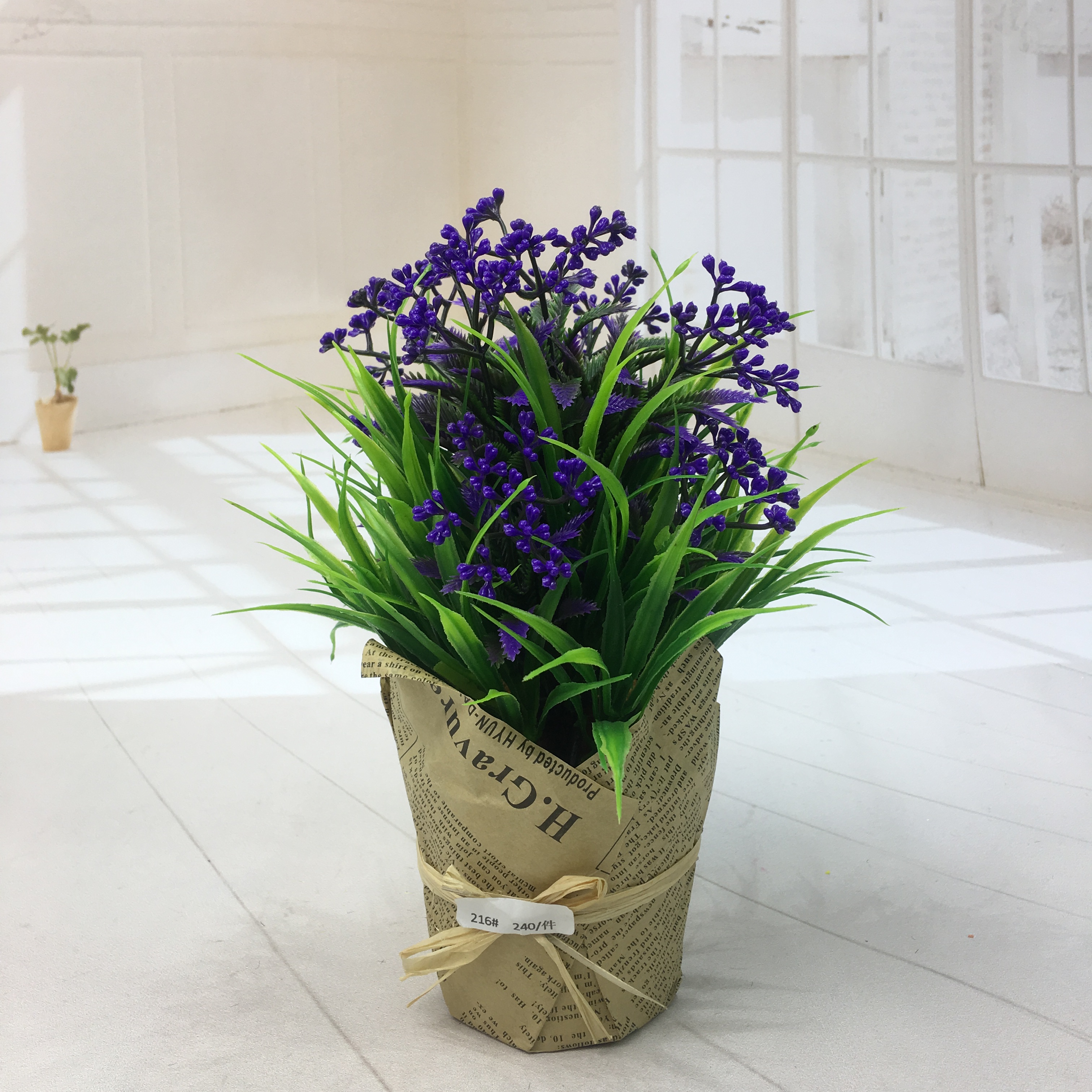 Mini artificial bonsai flowers, small potted plants, factory direct sales of artificial flower plants details Picture