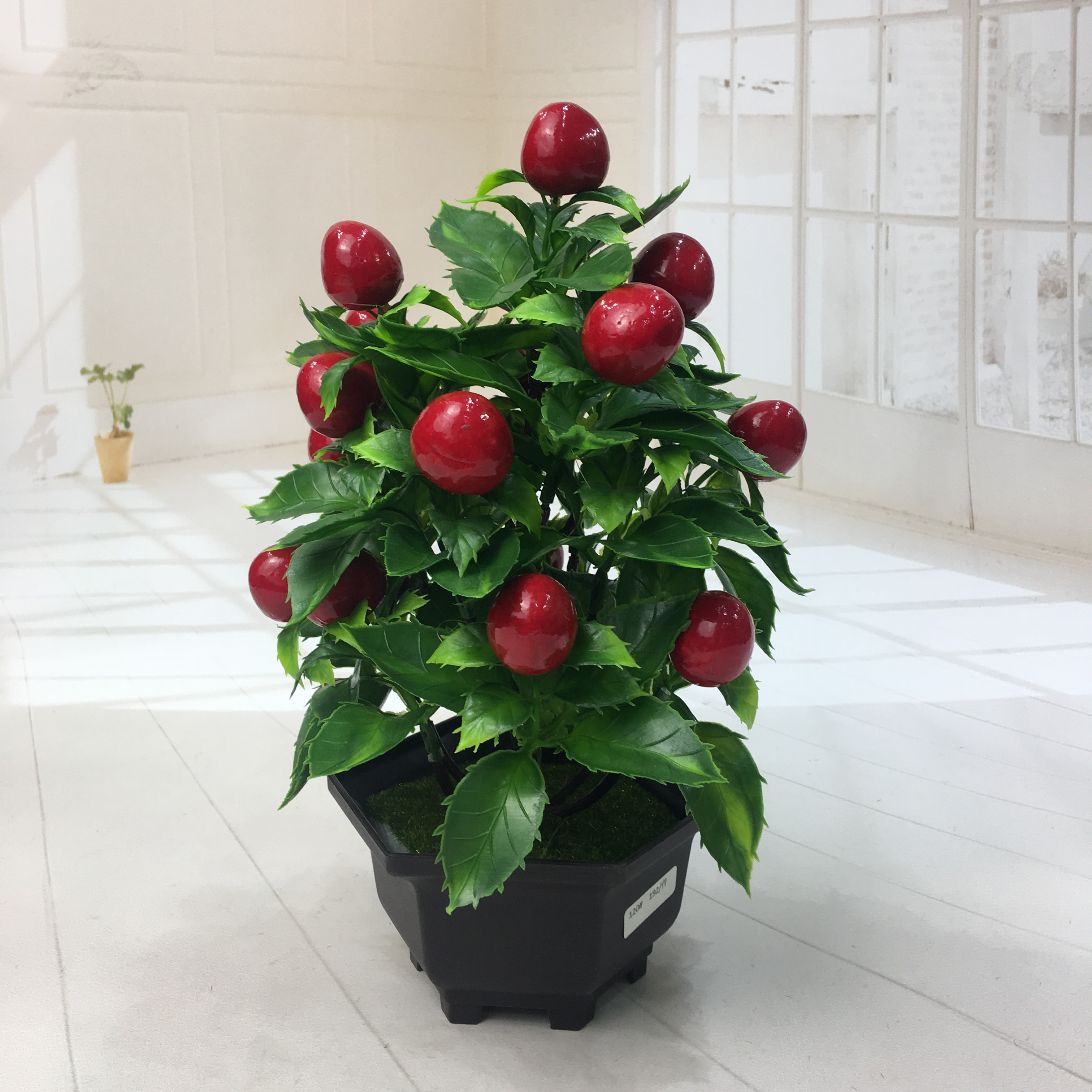 Mini artificial bonsai flowers, small potted plants, factory direct sales of artificial flower plants details Picture