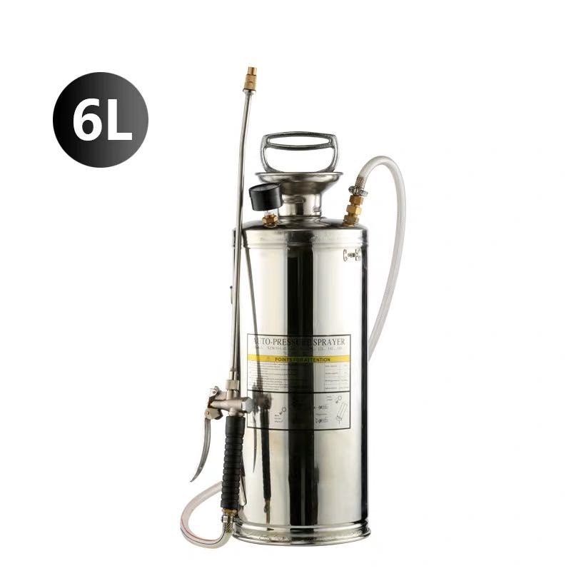 Reinforced orchid cultivation, stainless steel flower watering, spray watering, horticultural agricultural sprayer, high-pressure car washing full figure