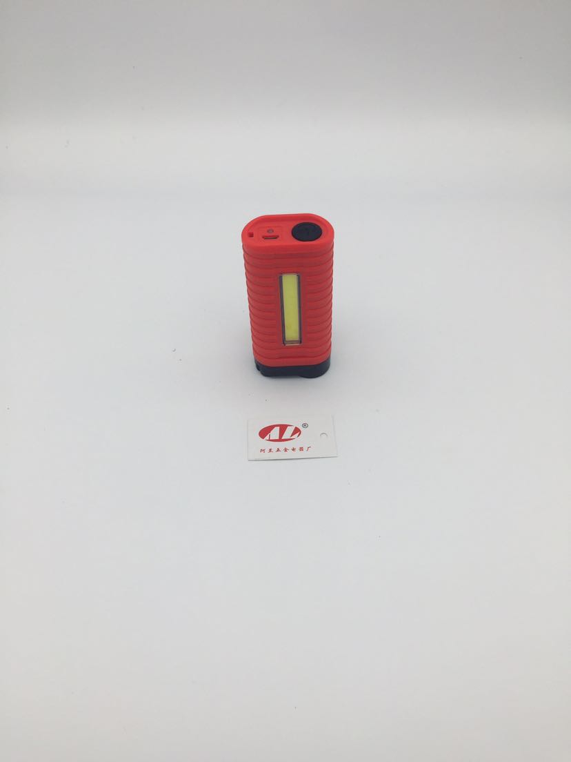 LED flashlight COB small flashlight clip emergency small flashlight working light
