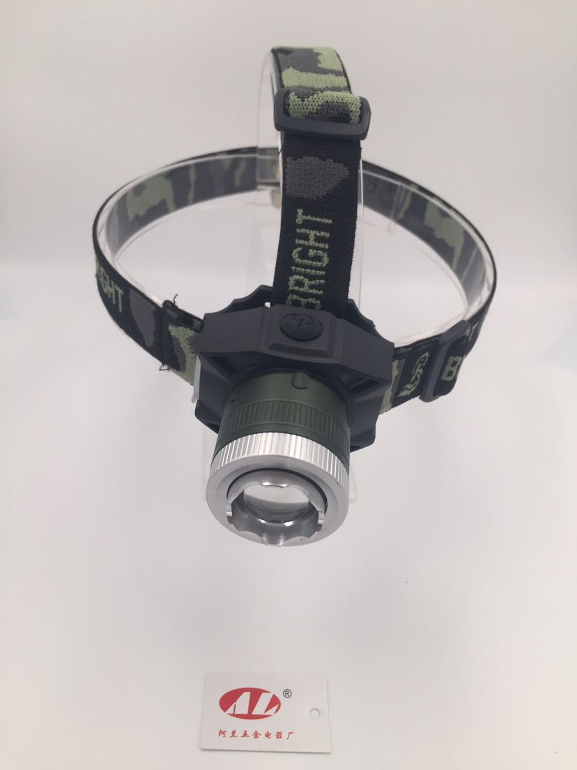 Head two color double bald head light fishing headlight portable small headlight