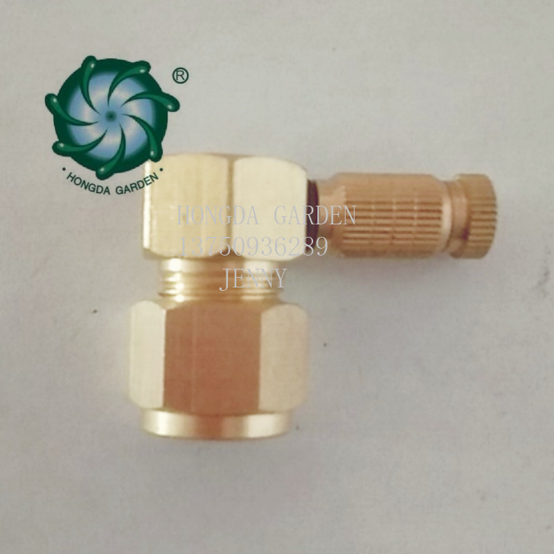 Fine atomizing head, high-pressure fog-making nozzle, landscape artificial fog, construction site dust prevention, textile factory humidification, breeding cooling Application Scenario
