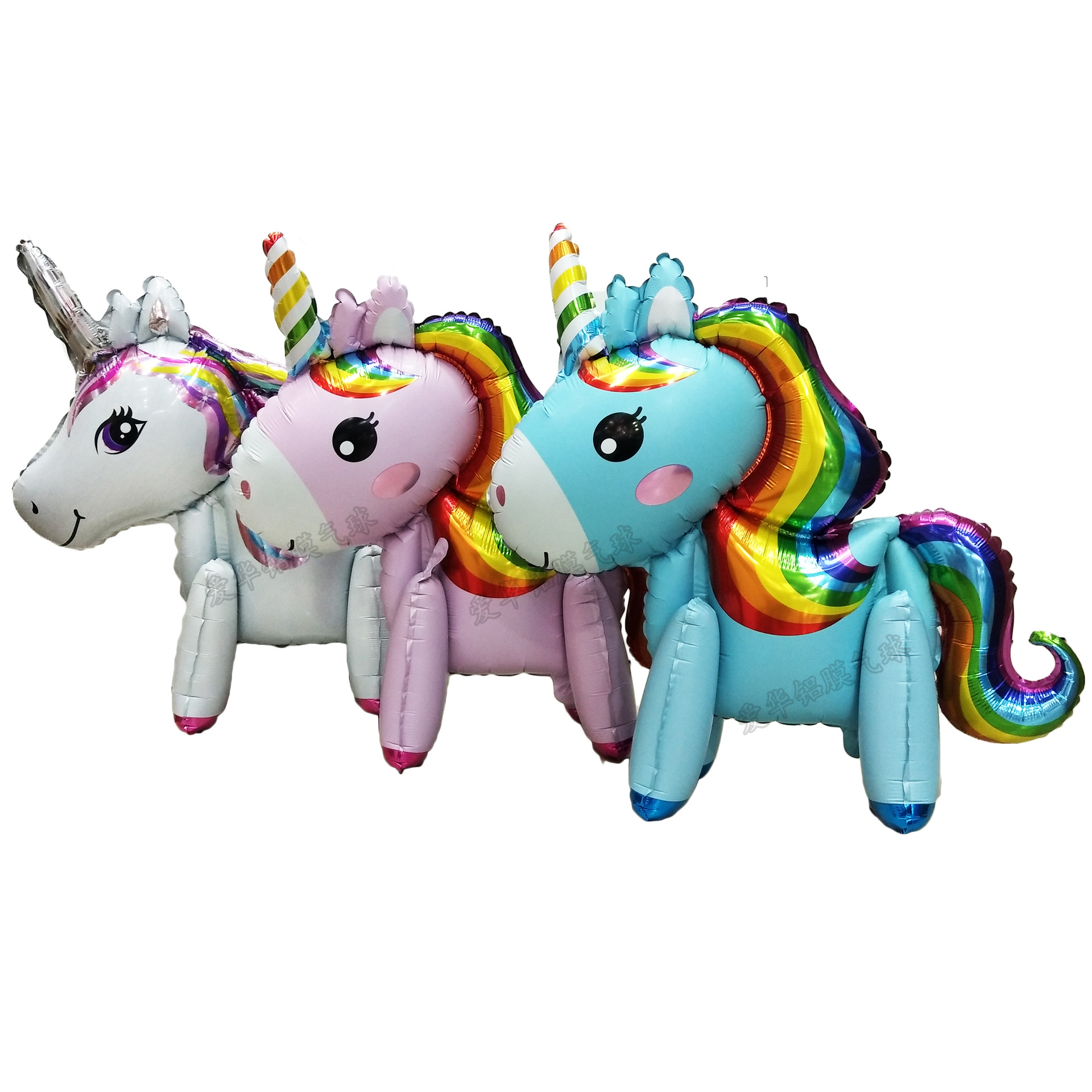 New aluminum film balloons for decorating and arranging four-legged unicorns and unicorns! New aluminum film balloons for decorating and arranging four-legged unicorns and unicorns!