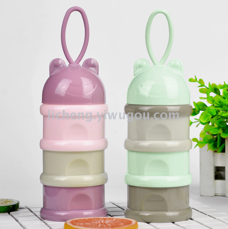 Caja de leche en polvo para bebés caja de leche en polvo caja de arroz caja cero caja de leche en polvo de tres capas conveniente Specification image