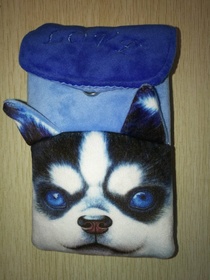 Children's bag; Mobile phone package; Cat satchel; Cartoon head mobile phone bag; Cat dog satchel bag