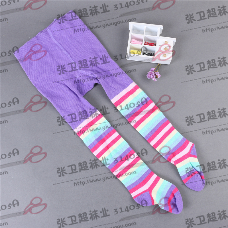 Versatile stockings for mother and daughter, spring and autumn cotton pantyhose, girls' base stockings, bright silk stockings, luxurious children's clothing, men's socks, women's socks