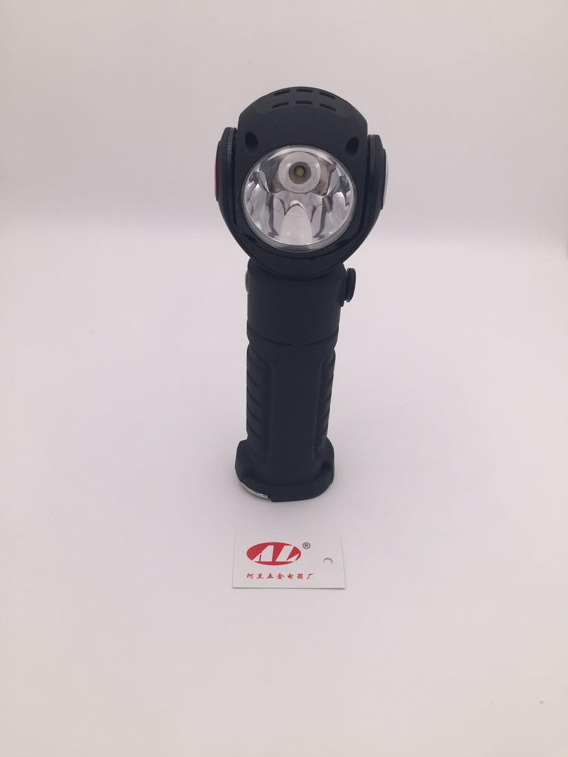Magnet work light lathe auto repair light LED multi-function rechargeable flashlight strong home