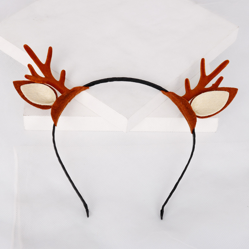 Xinyun Christmas headwear, faux antler hairbands, party hairpins, hair accessories, forest girl style accessories, photo and photography performance Application Scenario