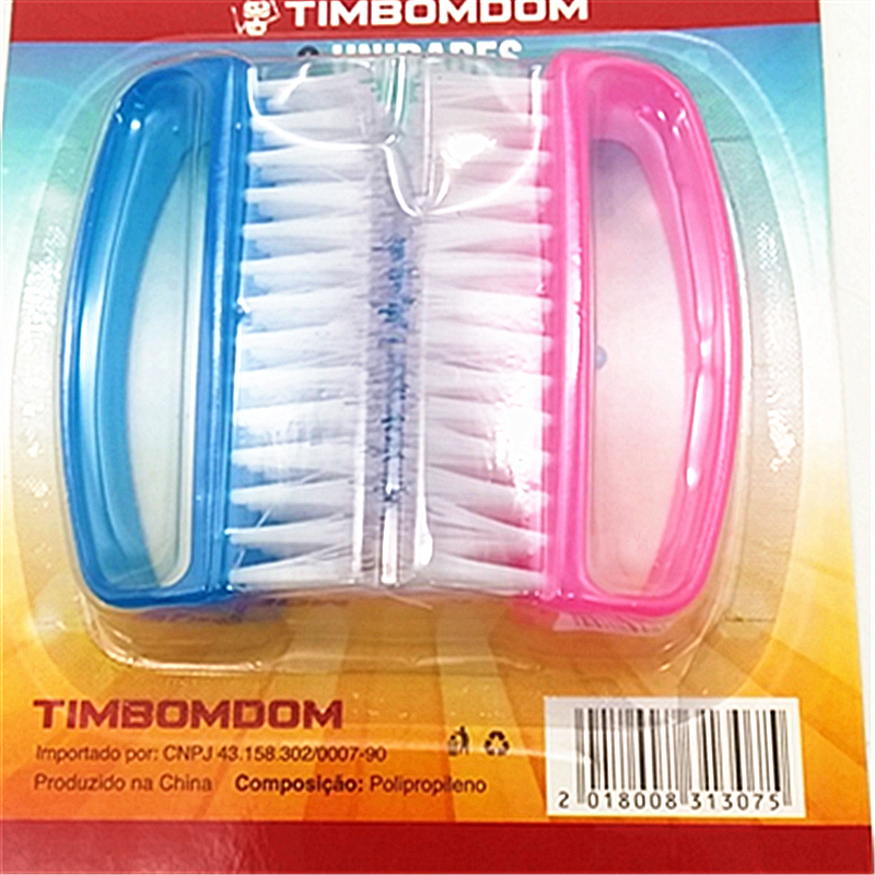 Sunshine Department Store fruit and vegetable brush, kitchenware cleaning tools, pot brush, multi-functional card, 2 plastic brushes Application Scenario