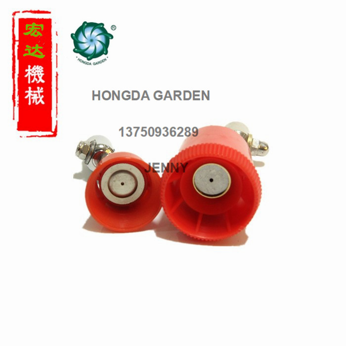 Nozzle garden universal high-pressure fine atomization electric motorized sprayer, plunger pump, small red cap, large red cap nozzle details Picture