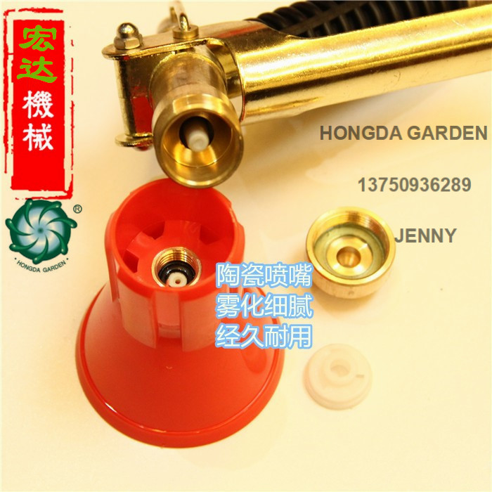 Italian high-pressure agricultural ceramic spray gun nozzle, pesticide water gun spray machine, plunger pump Application Scenario