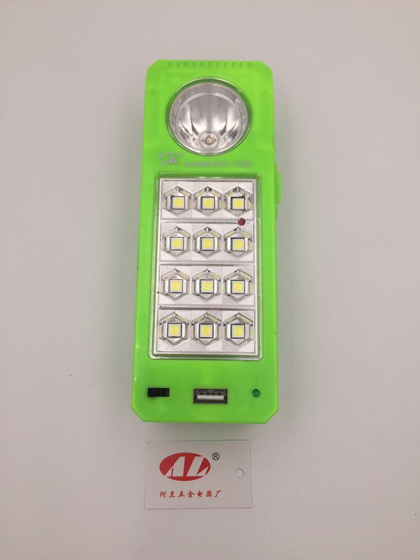 Solar charging work light with hook portable work light small table lamp