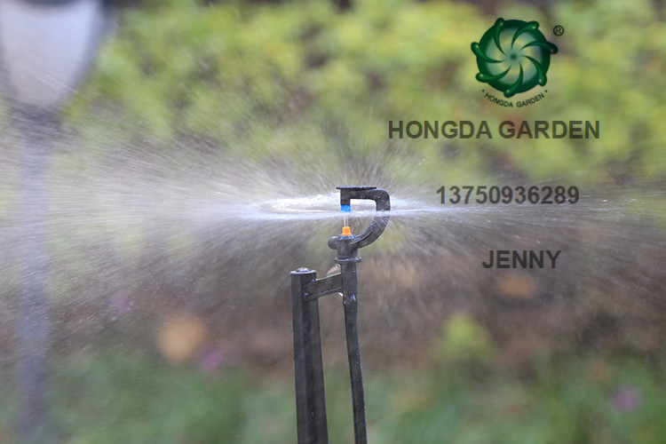 50cm ground insertion atomizing nozzle, Israeli G-shaped rotating nozzle for lawn and vegetable field irrigation and sprinkling details Picture