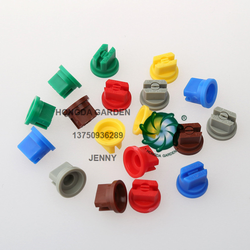 Fan-shaped atomizing nozzle, plastic agricultural sprayer, internal and external water flow, anti-drip tube nozzle, plant protection accessories details Picture