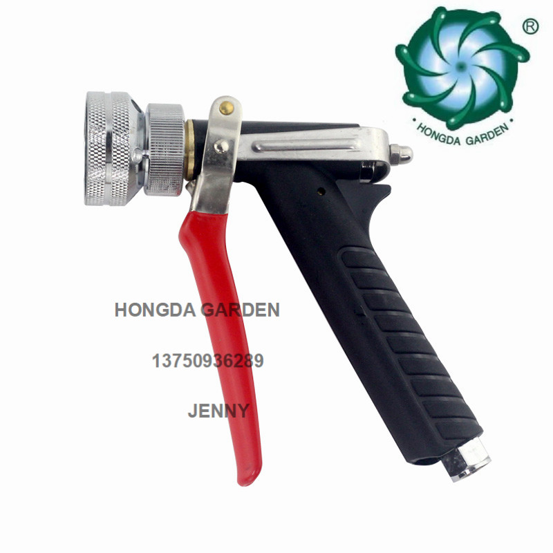 Pesticide sprayer spray gun, agricultural Taiwan ceramic nozzle sprayer, adjustable atomizing high-pressure spray water gun Specification image