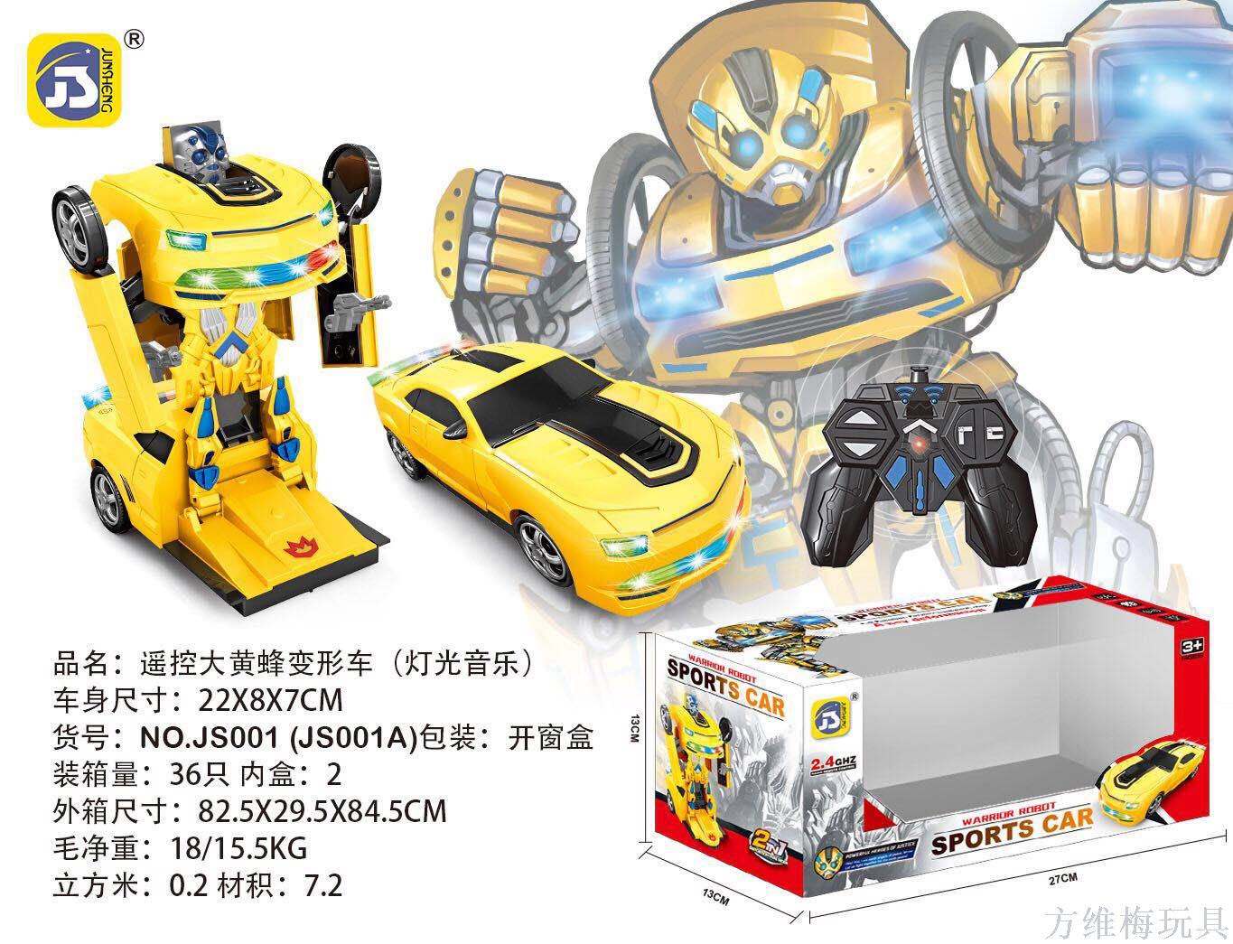 Remote control one-click transformation of Bumblebee thumbnail