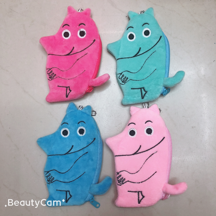 Plush toys, plush wallets, coin wallets, wallet coin bags, kitten wallets are exported to South American countries