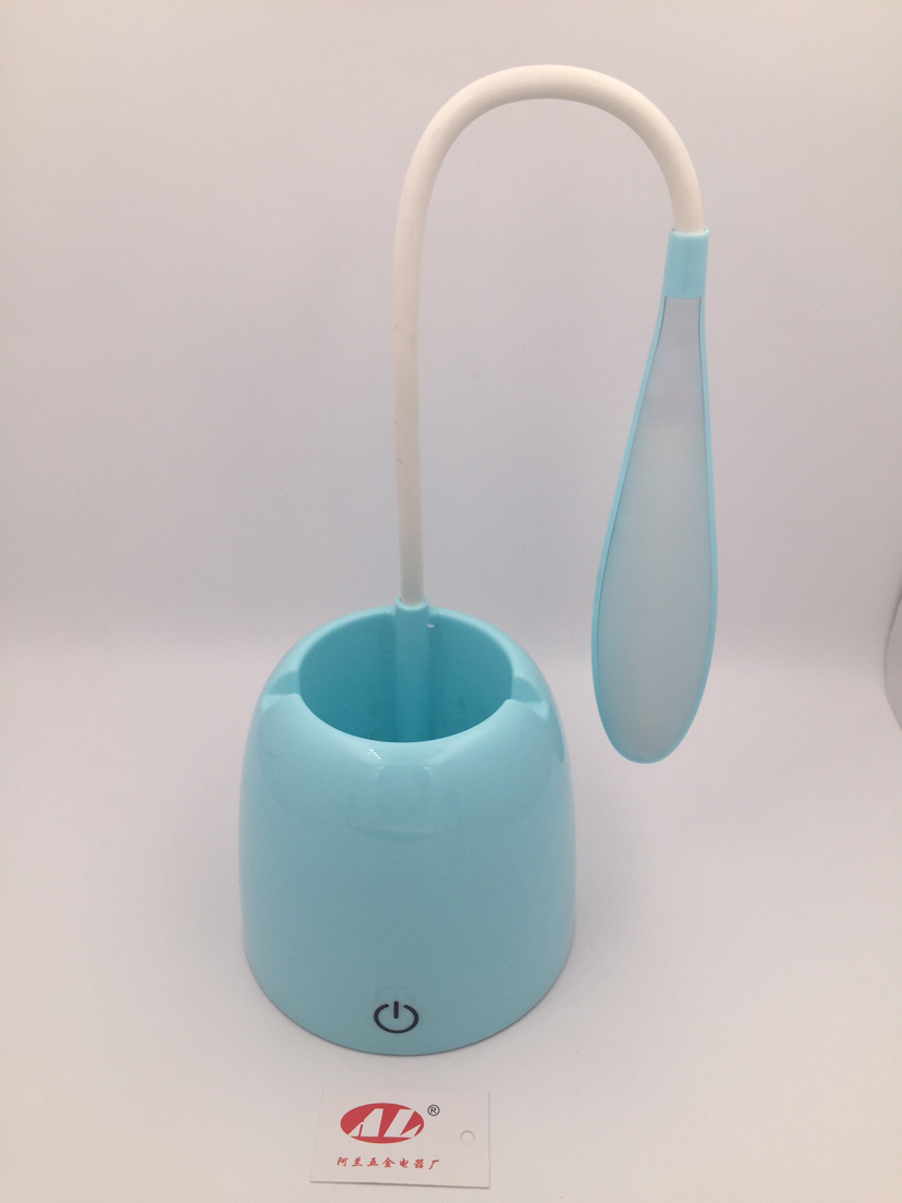 Foreign trade pen holder touch small table lamp rechargeable desk dimming portable small table lamp