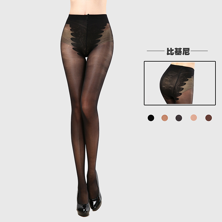 One-piece delivery service for socks from the street stall: Sister Yan bikini pantyhose, anti-hook thread women's leggings, low-pressure hip-lifting jumpsuit, steel stockings