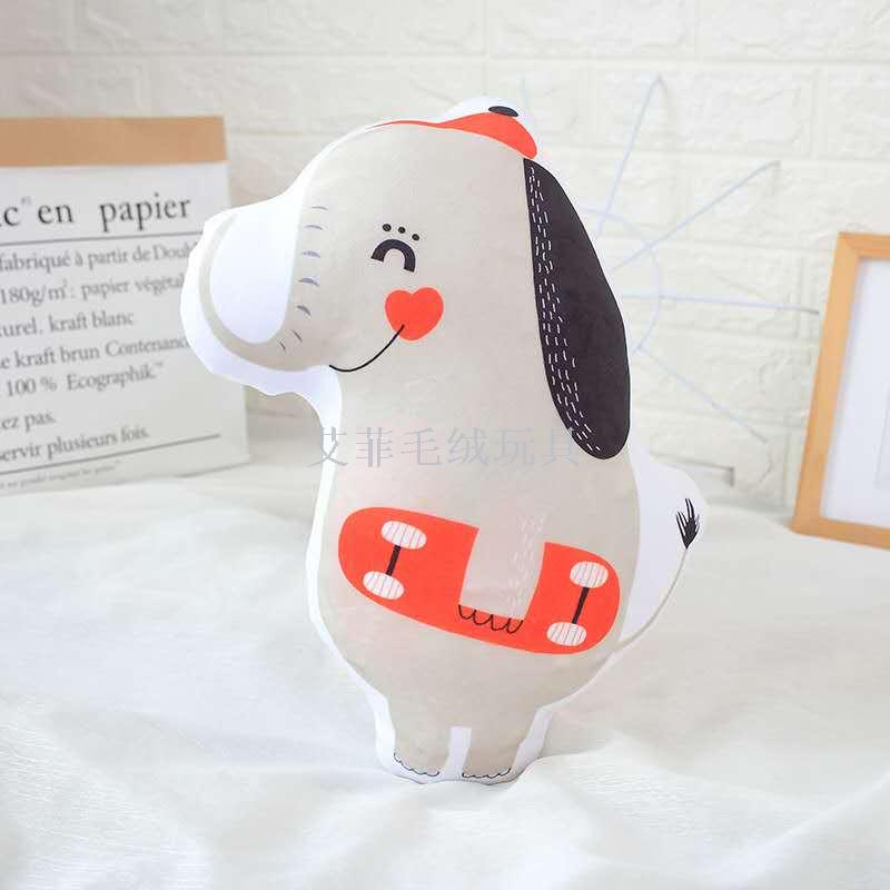 ins nordic wind cojín rana elefante peluche muñeca creativa cojín casa cojín venta directa de fábrica details Picture