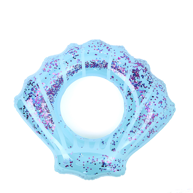Inflatable shell swimming rings, life buoys for children and babies, and student swimming equipment details Picture