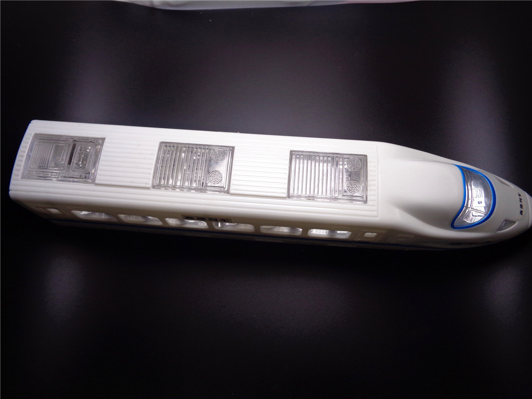 The best-selling LED simulation train of the Harmony high-speed train and electric train model of the seven-color music luminous toy details Picture