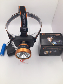 Ultra Light Light An 18650 battery rechargeable ultra bright headlight flashlight